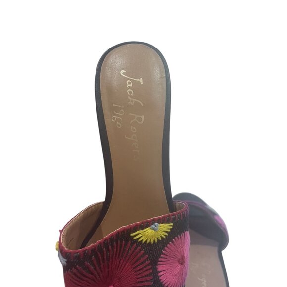 Jack Rogers Women's Floral Open Toed Shoes Size 9 - Picture 6 of 6